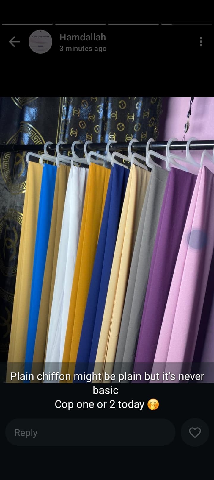 Chiffon scarf
