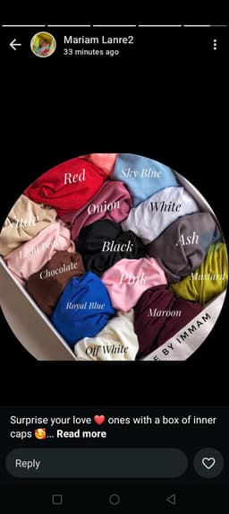 Chiffon scarf